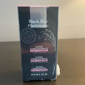 Perlier Black Rice Platinum Super Concentrate NIB Sealed